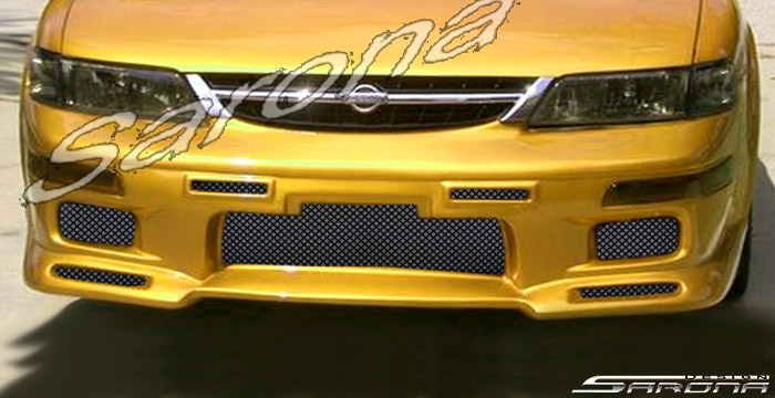 Custom Nissan Maxima  Sedan Front Bumper (1995 - 1999) - $590.00 (Part #NS-037-FB)